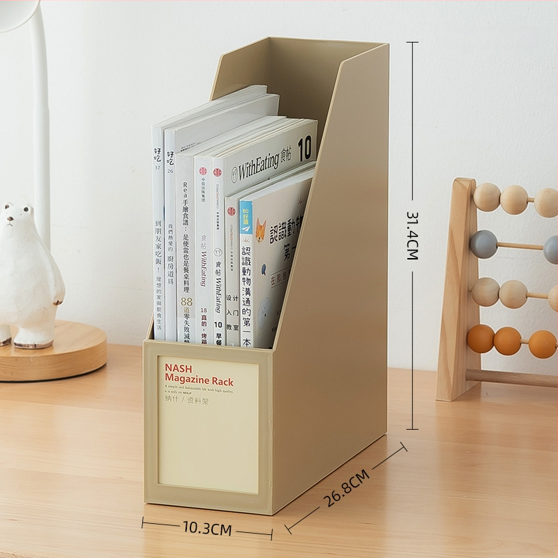 Plastikinis knygų laikiklis ant rašomojo stalo, A4 bylų dėklas, modelis SD-2330, pakuotėje 24 vnt