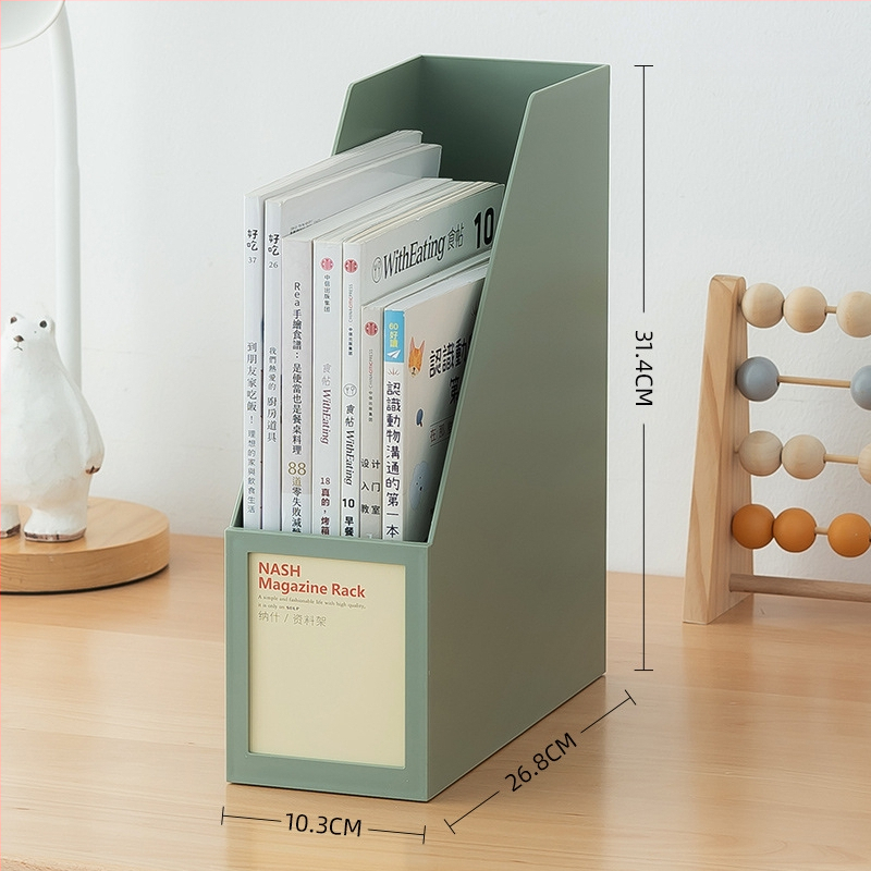 Plastikinis knygų laikiklis ant rašomojo stalo, A4 bylų dėklas, modelis SD-2330, pakuotėje 24 vnt