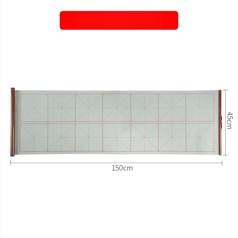 Vandens rašymo audinys kaligrafijai — neaustas audinys, Prekės ženklas: Practice every day, Serija: Water writing cloth, Paskirtis: praktykuoti kaligrafiją vandeniu, Forma: stačiakampis