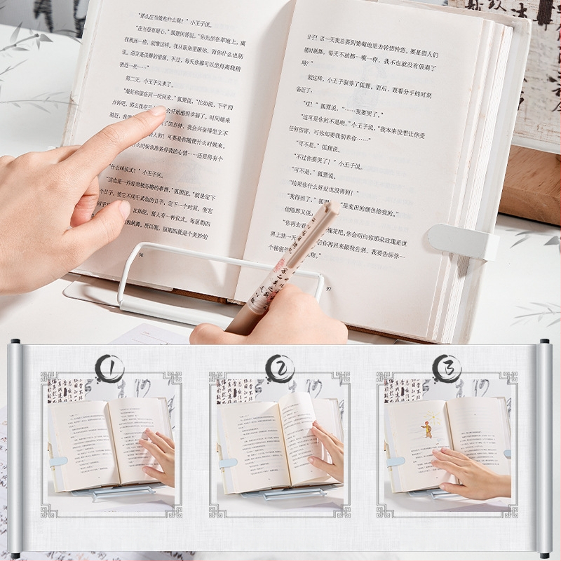 Metalinė skaitymo stovėklė su teleskopiniu reguliavimu ir nugaros atrama, modelis KBX-6229, prekės ženklas Kappa bear, medžiaga: metalas