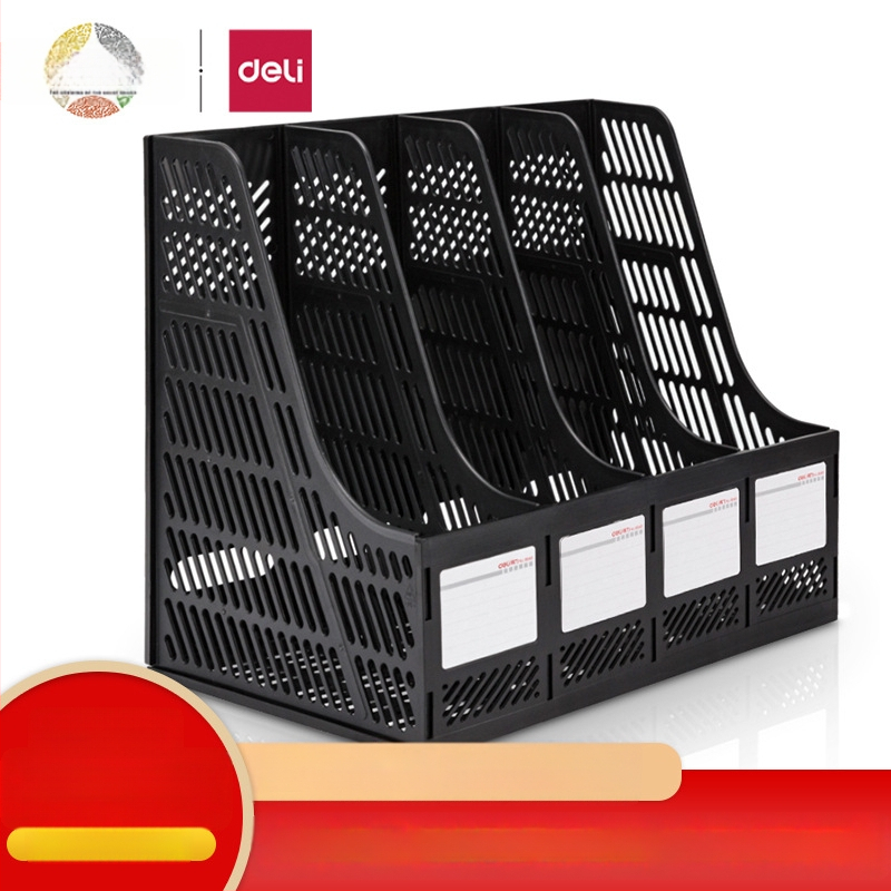 Dokumentų lentyna 9848, keturių lygių, PP medžiaga, stalinis organizatorius