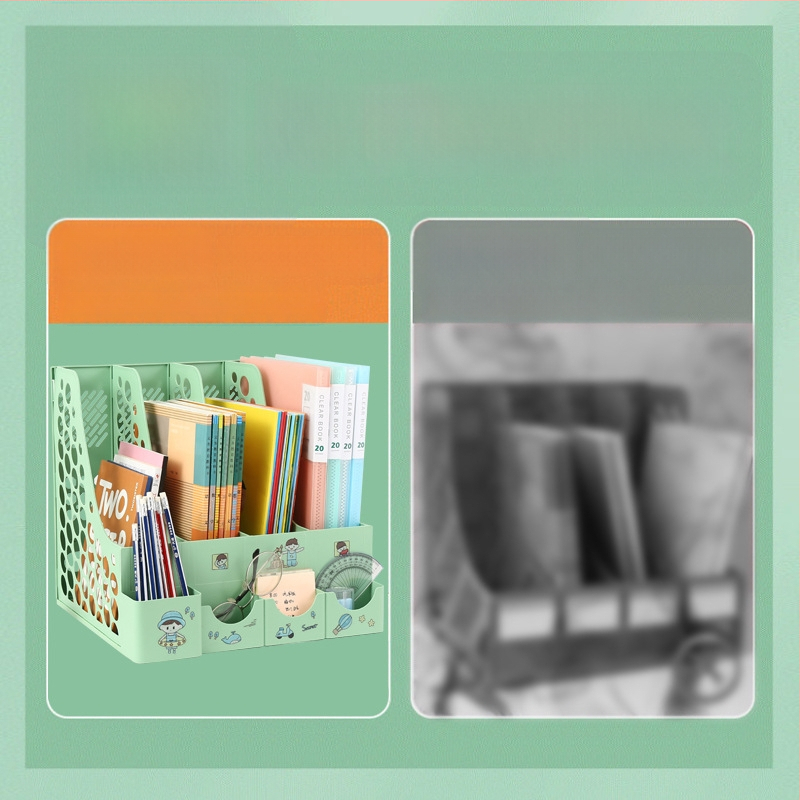 Biuro failų laikymo lentyna, 4 lygiai, modelis 8816, PP medžiaga