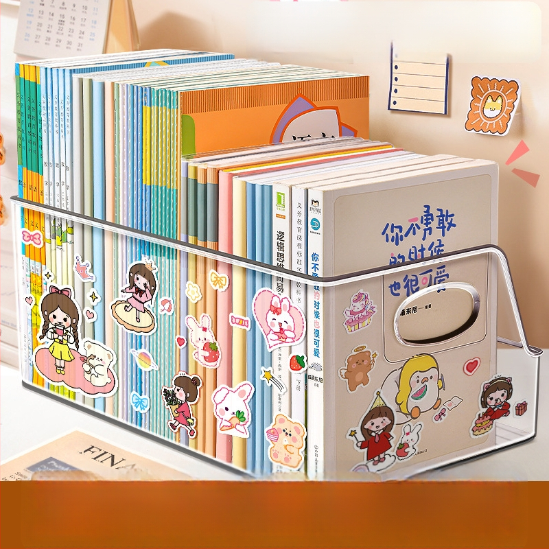 Stalo knygų laikymo dėžutė, Yoshi, modelis YKLSL, plastikas, grynasis svoris 100