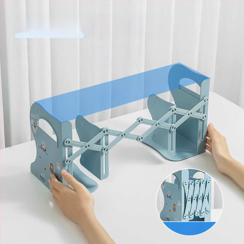 Stalo knygų laikiklis DP2409, plastikas, sulankstomas ir išsiplečiantis, grynoji masė 410 g