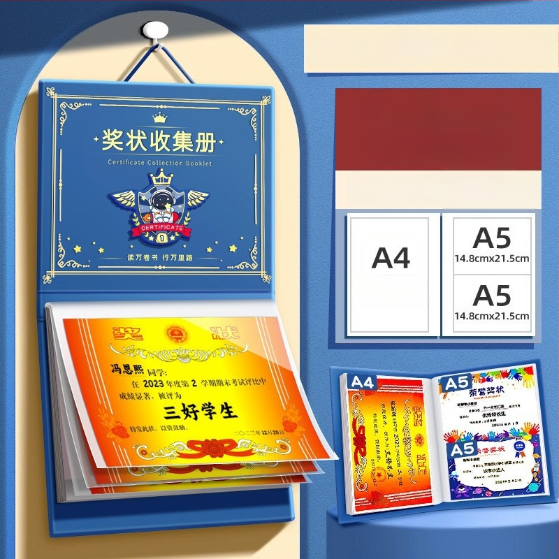 Telpai piestiprināma sertifikātu kolekcijas grāmata no Jiaxun, PP materiāls; ražotājs: Jiaxun; Import: nē; IP atļauja: nē.