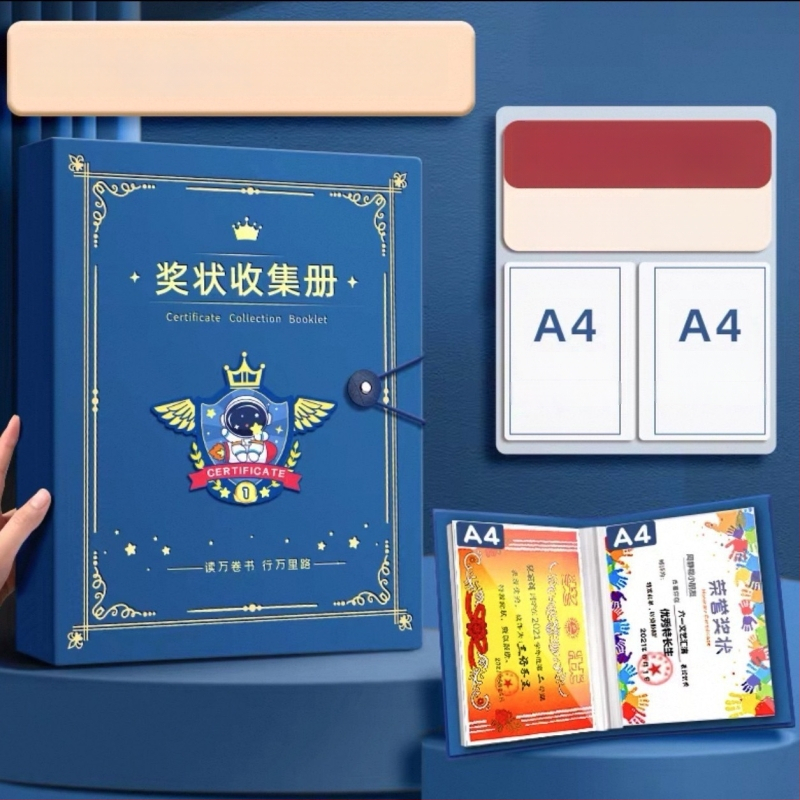 Telpai piestiprināma sertifikātu kolekcijas grāmata no Jiaxun, PP materiāls; ražotājs: Jiaxun; Import: nē; IP atļauja: nē.