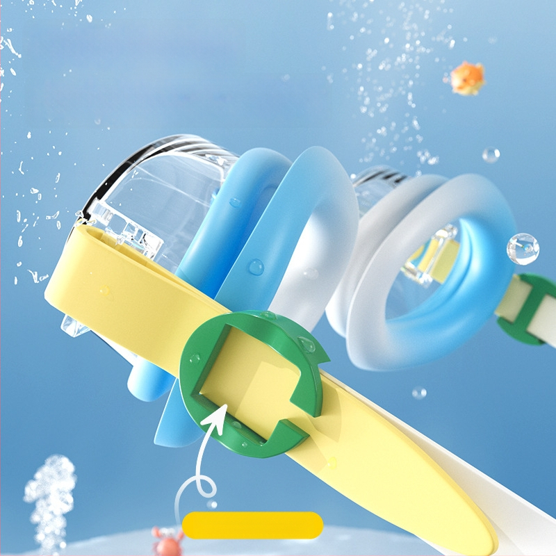 Lemon Baby laste ujumisprillid, veekindlad, uduvastased, HD PC läätsed