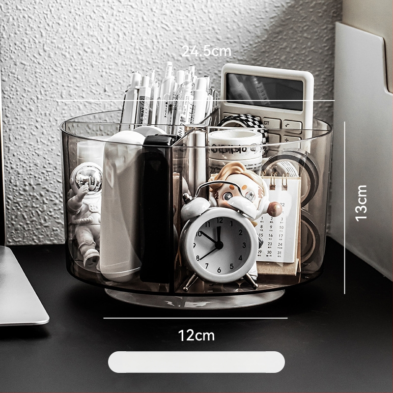 Multi-pai Plastikinis apvalus rašiklio laikiklis su saugojimo dėžute – Verslo dovana