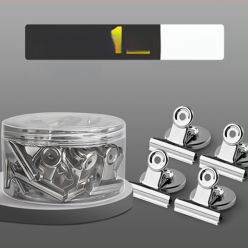 Bilietų laikiklis, metalinis, LC5212, Go grass, klipsinis dizainas