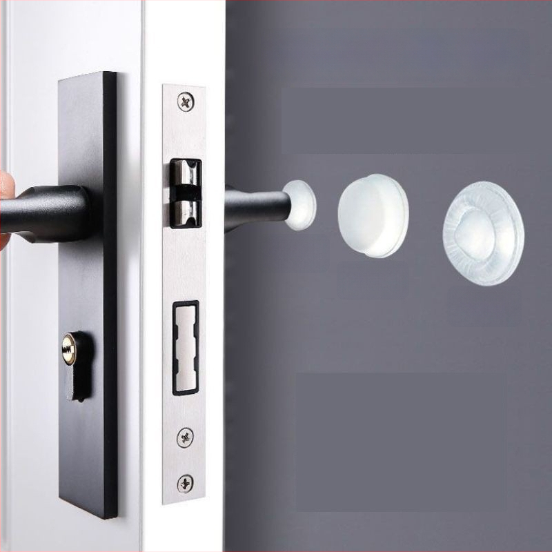 Silīcija antišoka daļiņas skapjiem un mēbelēm – klusa triecienu absorbēšana, buferpaliktņi un pretslīdēšanas paliktņi