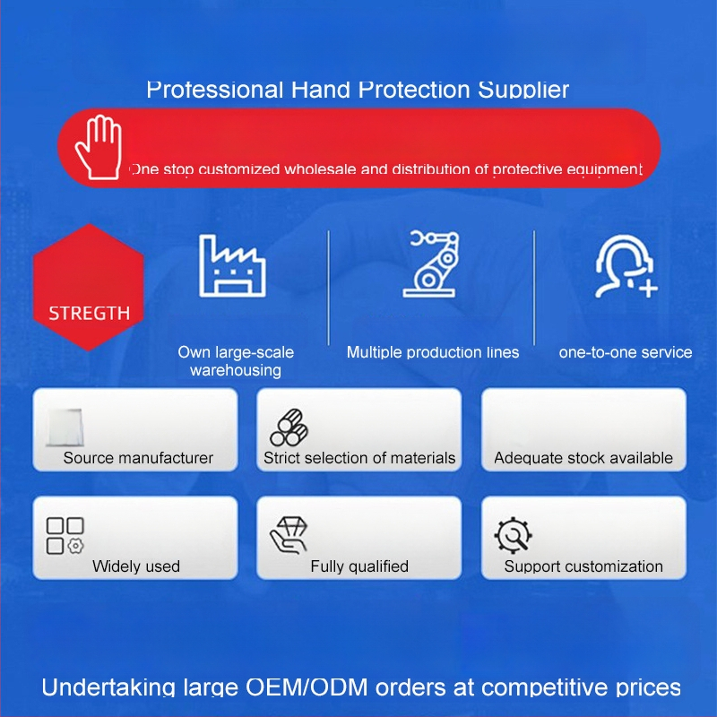 GYMDA vienkartinės nitrilo pirštinės civiliniam naudojimui, atsparios dilimui, neslystančios, atsparios rūgštims ir šarmams, sutirštintos