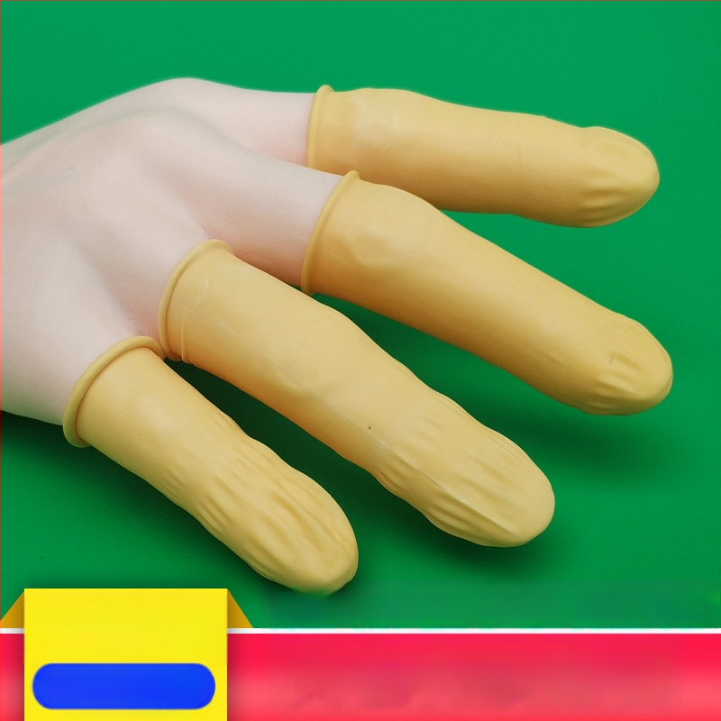 Vienkartiniai latekso pirštų apsauginiai, antistatinei elektronikos gamybai, 500 g