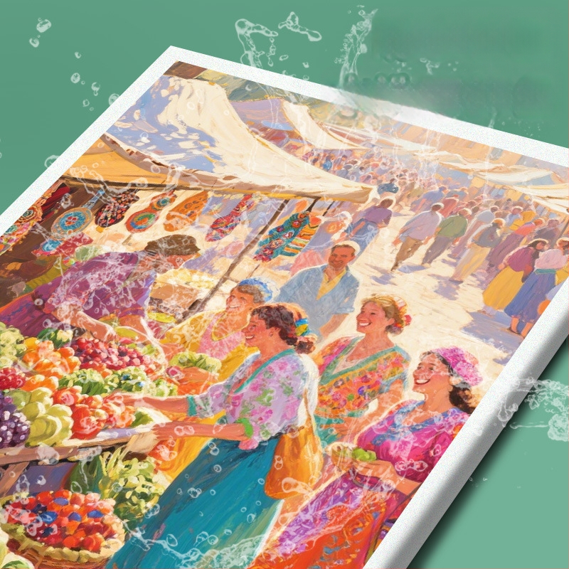 Detská akrylová farba sada od Love Beauty and Art, krabica so 24 farbami (Značka: Love Beauty and Art; Materiál: akrylová farba; Balenie: 24 farieb v krabici; Účel: gouache)