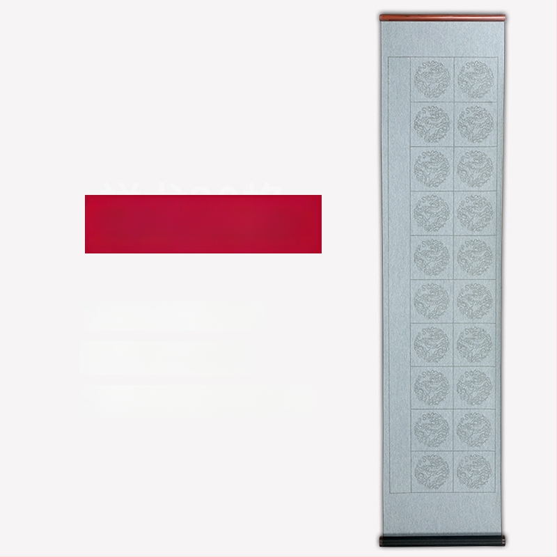 Vandens rašymo audinio ritinys kaligrafijai, neaudinys, stačiakampis, prekinis ženklas Practice Every Day