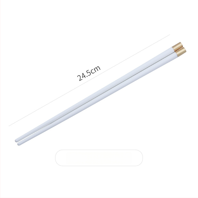 Keraamilised söögipulgad, 10 paari, kaasaegne minimalistlik stiil, logo kohandamine