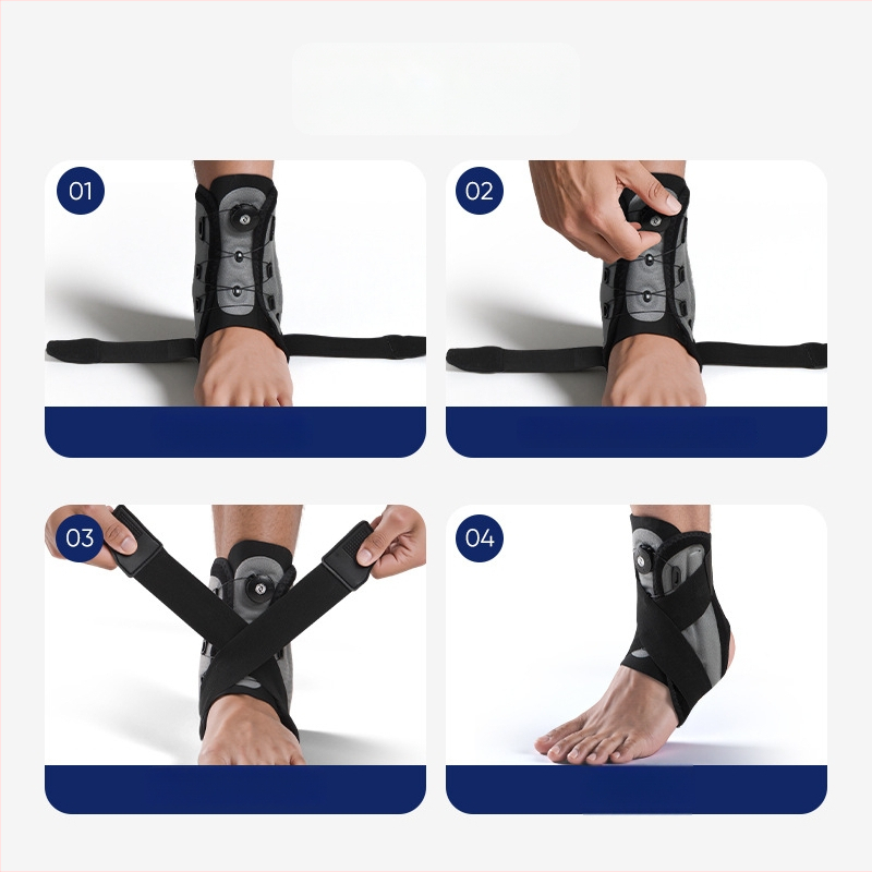 Nelix hüppeliigese toetus rehabilitatsiooniks – Põhiline materjal: Velcro-kinnitusrihm; Täiskasvanutele; Kategooria: hüppeliigese toetus; Kaitstav kehaosa: hüppeliiges