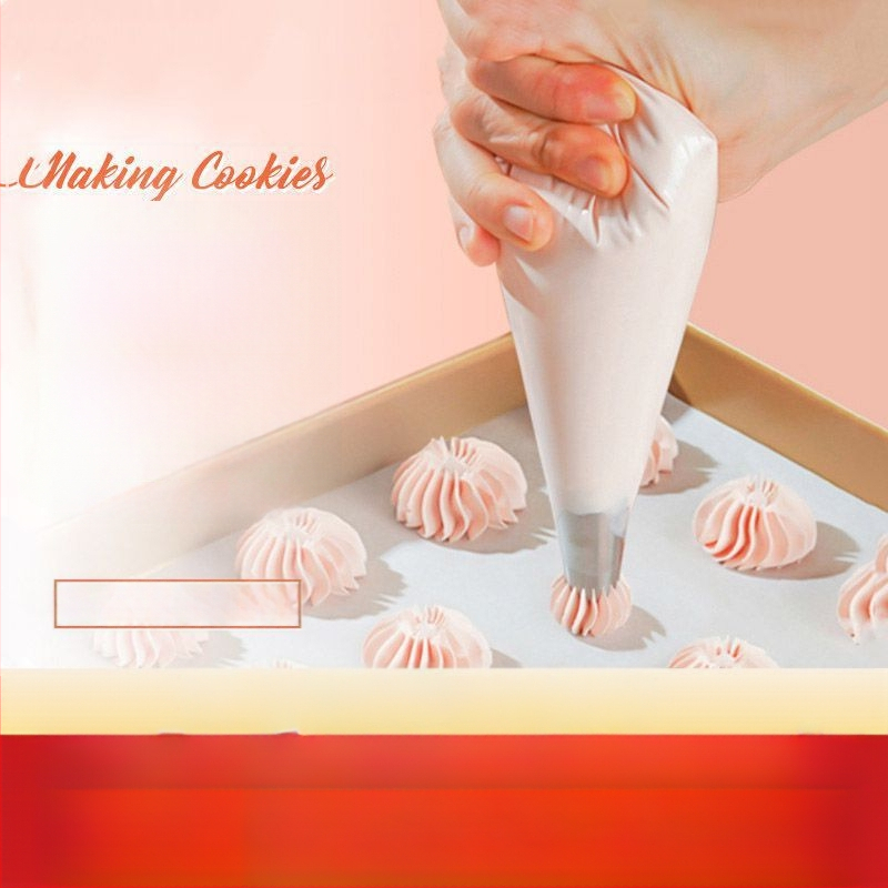 Vienreizējās lietošanas konditorejas maisiņi ar pilnu uzgaļu komplektu tortes dekorēšanai