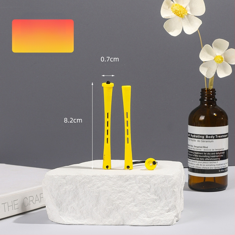 Sükliline juuksekuju tööriistade komplekt perm-bariga, kaetud kummipaelaga, PP materjal, Han Rong kaubamärk