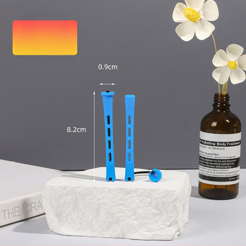 Sükliline juuksekuju tööriistade komplekt perm-bariga, kaetud kummipaelaga, PP materjal, Han Rong kaubamärk