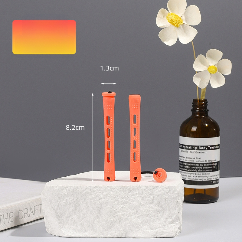 Sükliline juuksekuju tööriistade komplekt perm-bariga, kaetud kummipaelaga, PP materjal, Han Rong kaubamärk