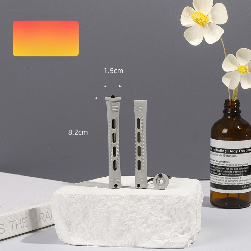 Sükliline juuksekuju tööriistade komplekt perm-bariga, kaetud kummipaelaga, PP materjal, Han Rong kaubamärk