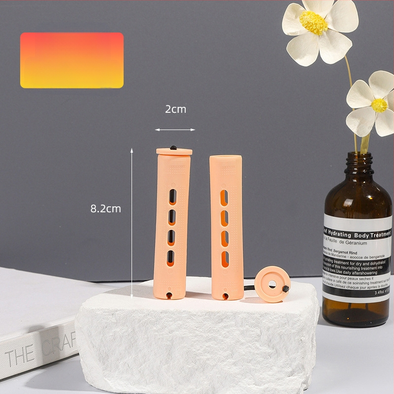 Sükliline juuksekuju tööriistade komplekt perm-bariga, kaetud kummipaelaga, PP materjal, Han Rong kaubamärk