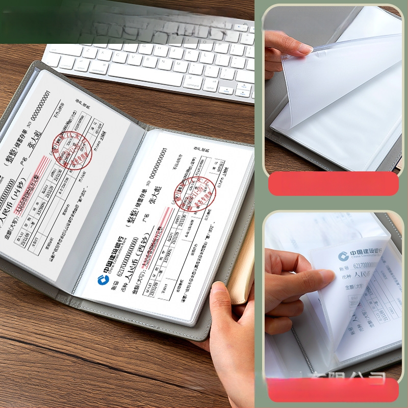 Real Week odinis daugiapuslapių klips dokumentų saugojimui su elnio galvos motyvu ir pritaikomu logotipu