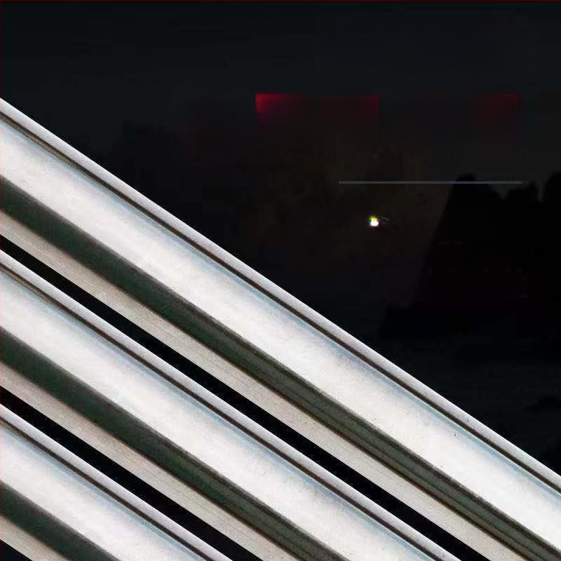 Roostevabast terasest keevitatud integreeritud vard, teleskoopne, mitmeosaline disain, kaal 1000 g