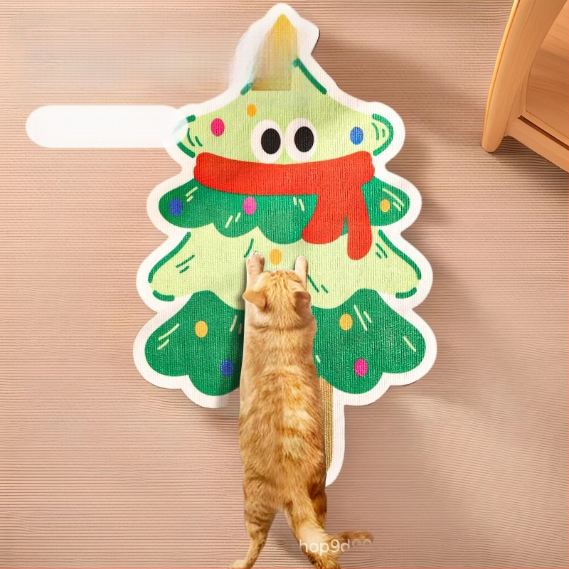 Katės šukavimo lenta – sieninis lipdukas, cartoon dizainas, atspari dėvėjimui, poliesteris, WB prekės ženklas, 100 vnt dėžėje