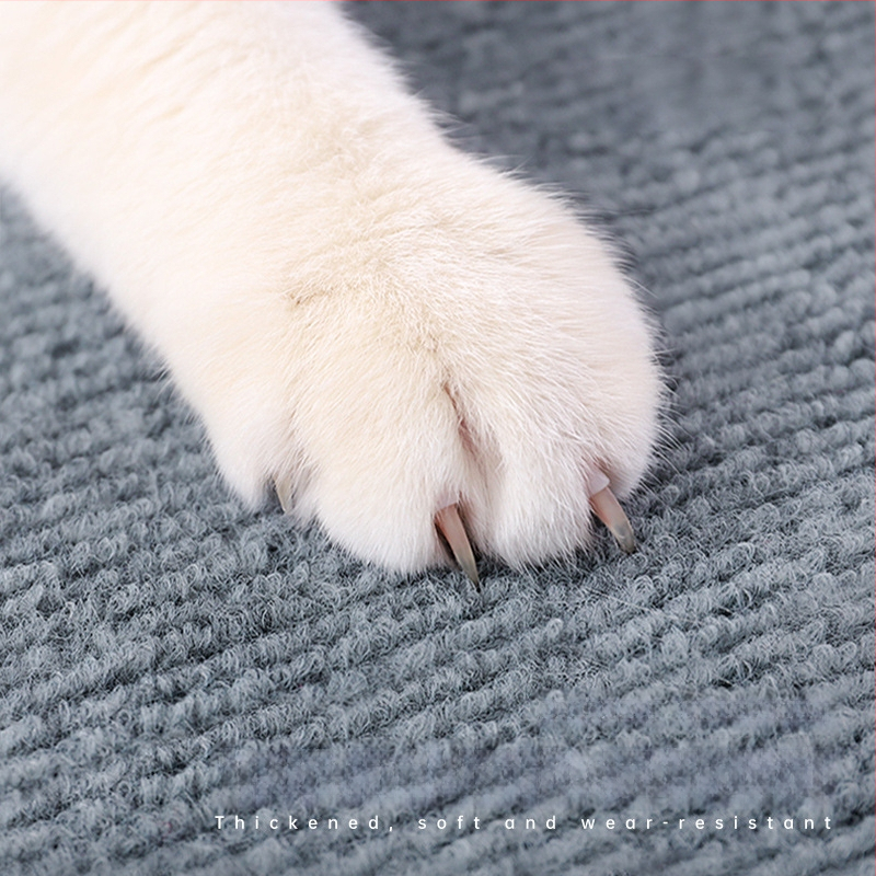 Water Wood Vertikalus sieninis kačių įbrėžimų plokštė – atspari dėvėjimui, nepalieka plaukų, lipnus sienos lipdukas, Medžiaga: kilpinis audinys, mielas stilius
