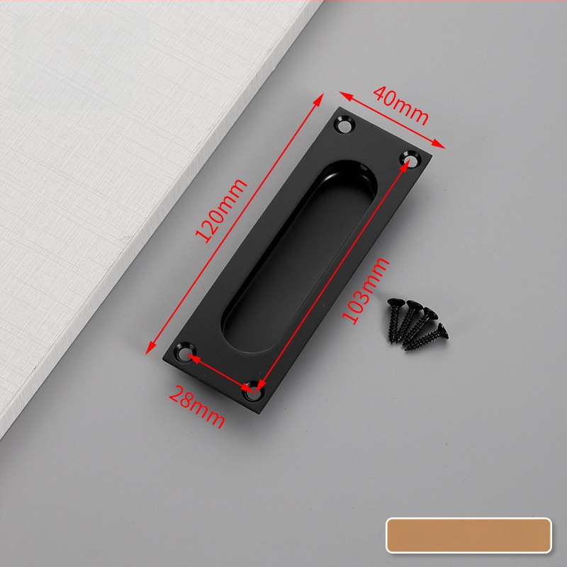 Slėptas nerūdijančio plieno slankio durų rankena, įmontuota, tekstūruota danga, modernus minimalistinis stilius