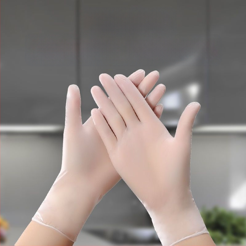 Vienkartinės PVC masažo pirštinės grožio salonams – neslystantis paviršius, skaidrus dizainas, pritaikoma