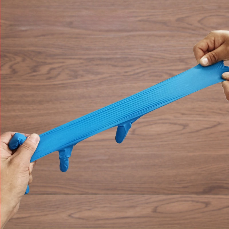 UNIGLOVES tirštos nitrilo pirštinės vienkartinės, skirtos grožio ir laboratorijos darbams; tinka kosmetologijai, eksperimentams, maisto tiekimui, gyvūnų priežiūrai ir namų tvarkymui