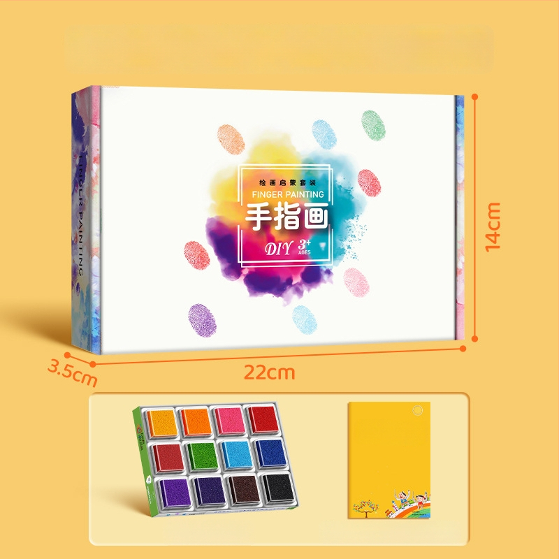 Podložka na maľovanie prstami – darček pre deti a spolužiakov; import nie je povolený; IP práva: Nie