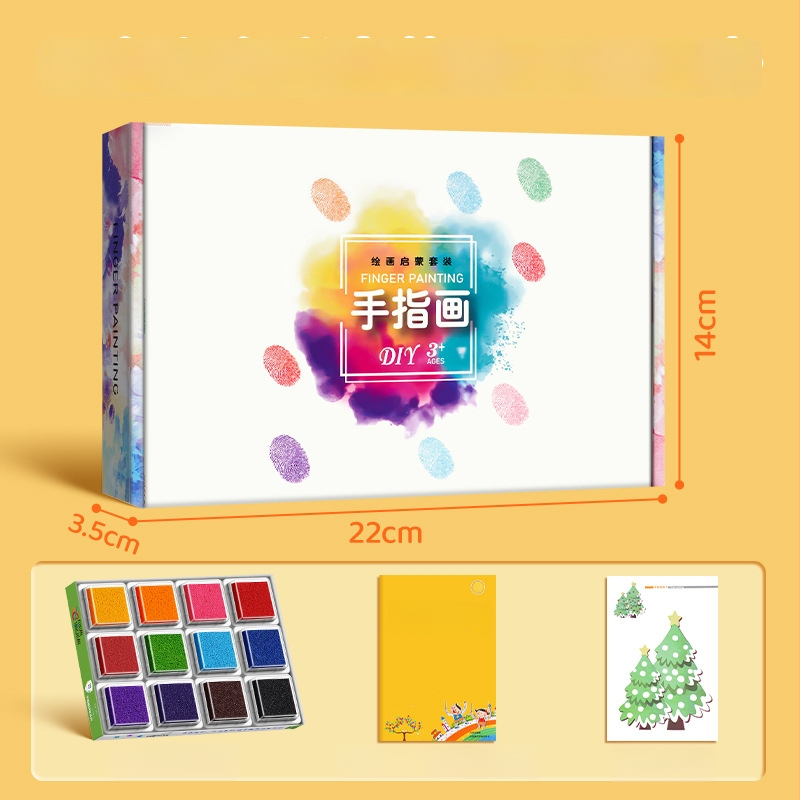 Podložka na maľovanie prstami – darček pre deti a spolužiakov; import nie je povolený; IP práva: Nie