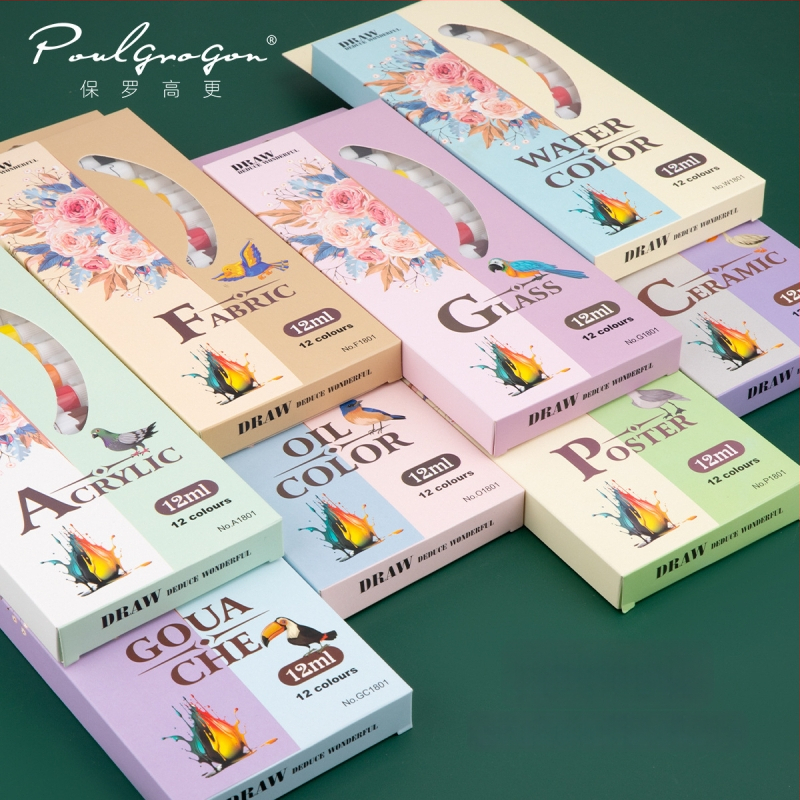 Paul Gauguin akrylové pigmenty – set na maľovanie, vhodný pre všetky techniky.