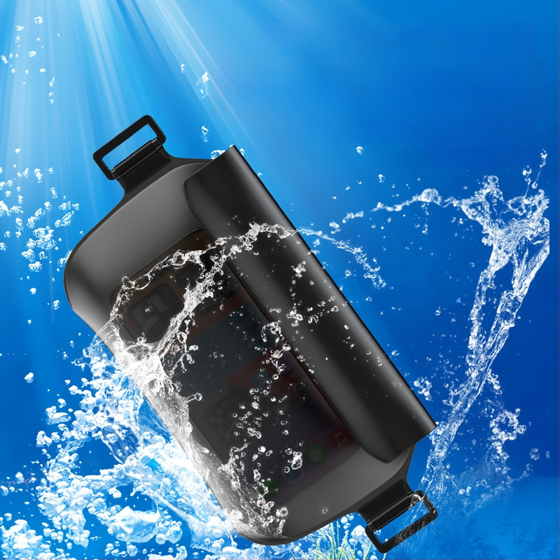 Veekindel vöörihma kott ujumiseks ja vabaajategevusteks — TPU materjal, 0,8 l maht, veekindel kangas