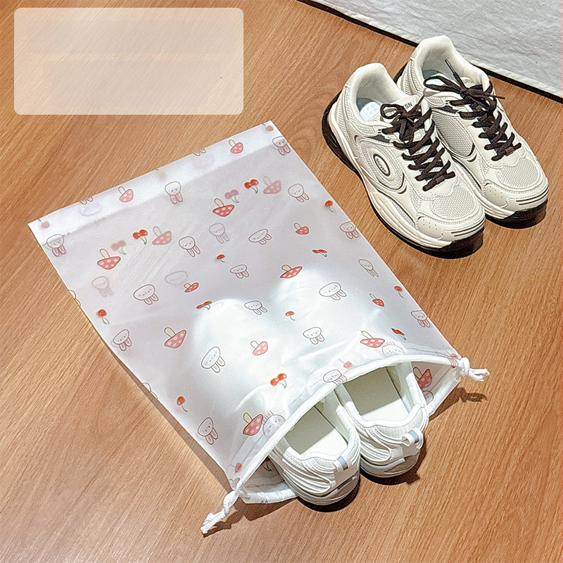 Batų saugojimo maišelis su raišteliais – kelioninė dulkių dėžė, atspari drėgmei ir pelėsiams, nešiojamas batų saugojimo maišas iš Lemon book (šiuolaikinis paprastas stilius; batų dėžės ir krepšiai; išleidimas 2025)