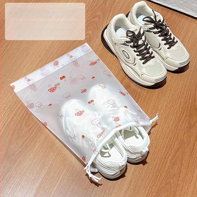 Batų saugojimo maišelis su raišteliais – kelioninė dulkių dėžė, atspari drėgmei ir pelėsiams, nešiojamas batų saugojimo maišas iš Lemon book (šiuolaikinis paprastas stilius; batų dėžės ir krepšiai; išleidimas 2025)