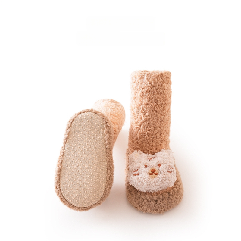 Laste sokid Jacquard kudumine, hingavad ja niiskust imavad, paksendatud, keskjoon pikkus