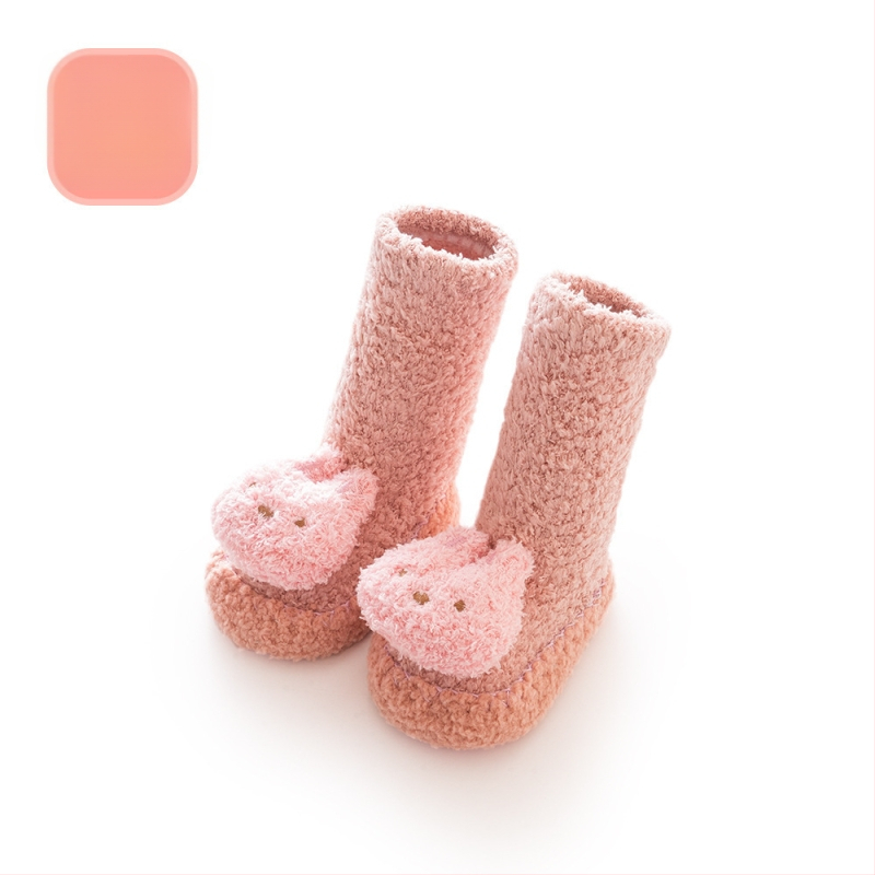 Laste sokid Jacquard kudumine, hingavad ja niiskust imavad, paksendatud, keskjoon pikkus