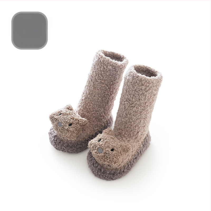 Laste sokid Jacquard kudumine, hingavad ja niiskust imavad, paksendatud, keskjoon pikkus