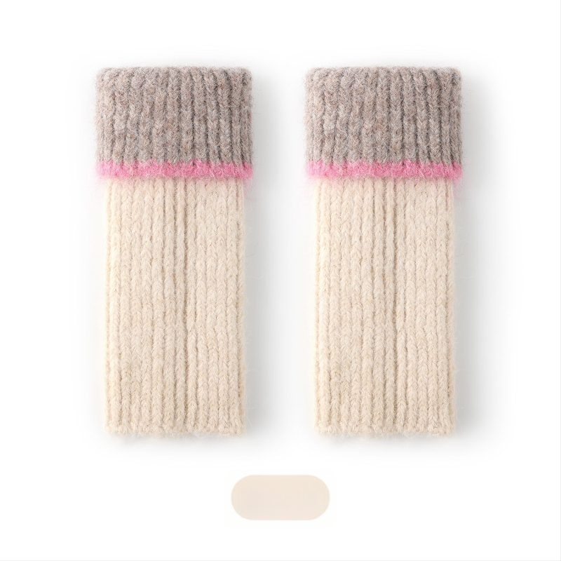 Laste sokid talveks – paksud, fliisvooder, kudumid, polüester, pikk toru