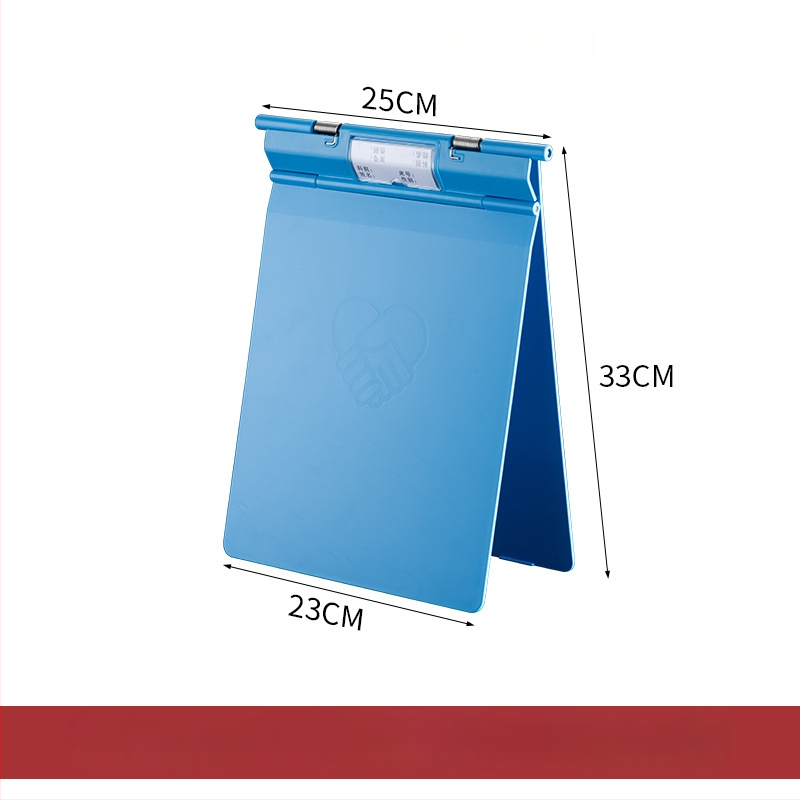 Medicininės bylos dėklas su galingu spaustuvu ir plokštės spaustuvu — ABS medžiaga, logotipo spausdinimas įmanomas, pritaikymas, spaustuvo dydis: įvairūs