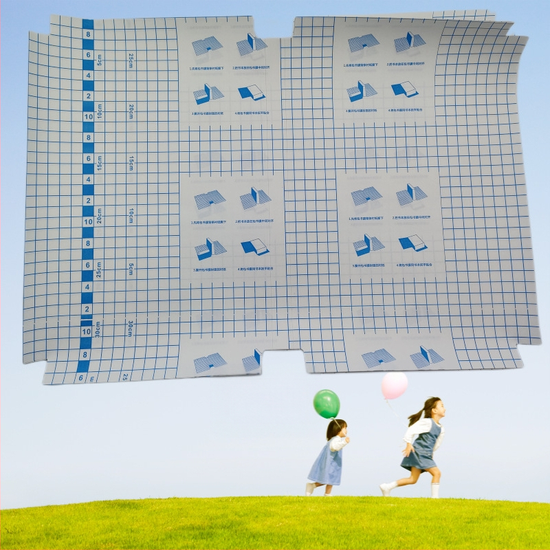 Grāmatu vāciņu komplekts – Rui Bo, mazs kvadrātiņu raksts, PP materiāls