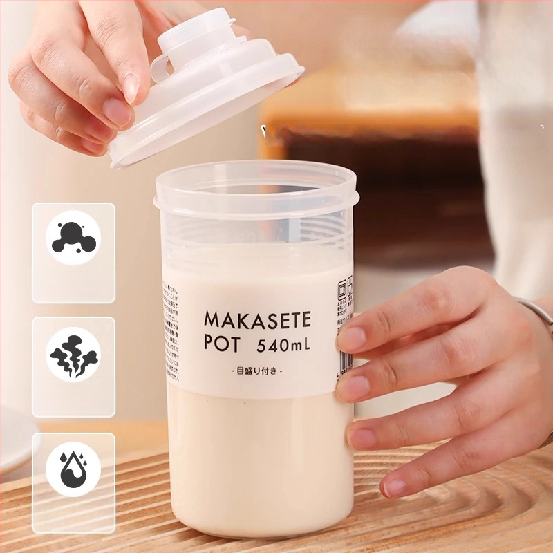 Qiwang Visuotinis Nešiojamas Sojų Pieno Puodelis Kavai ir Pusryčiams – Maisto Klasės Plastikas, Kilmė Zhejiang