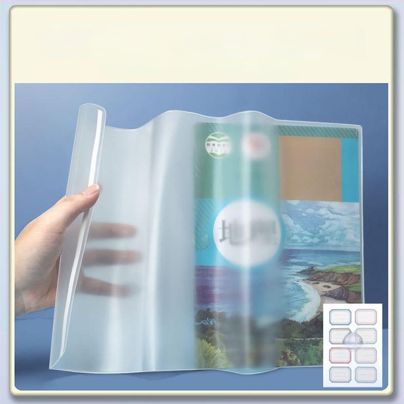 EVA silikona grāmatu vāciņš, caurspīdīgs, priekš sākumskolas, zīmols Deli, piemērots kā dāvana