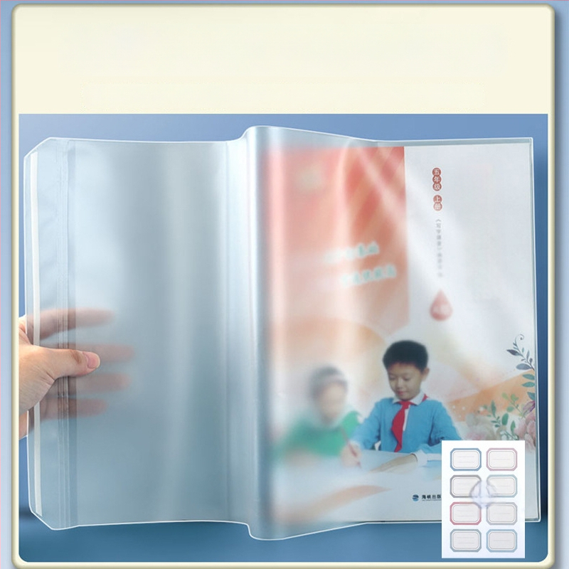 EVA silikona grāmatu vāciņš, caurspīdīgs, priekš sākumskolas, zīmols Deli, piemērots kā dāvana
