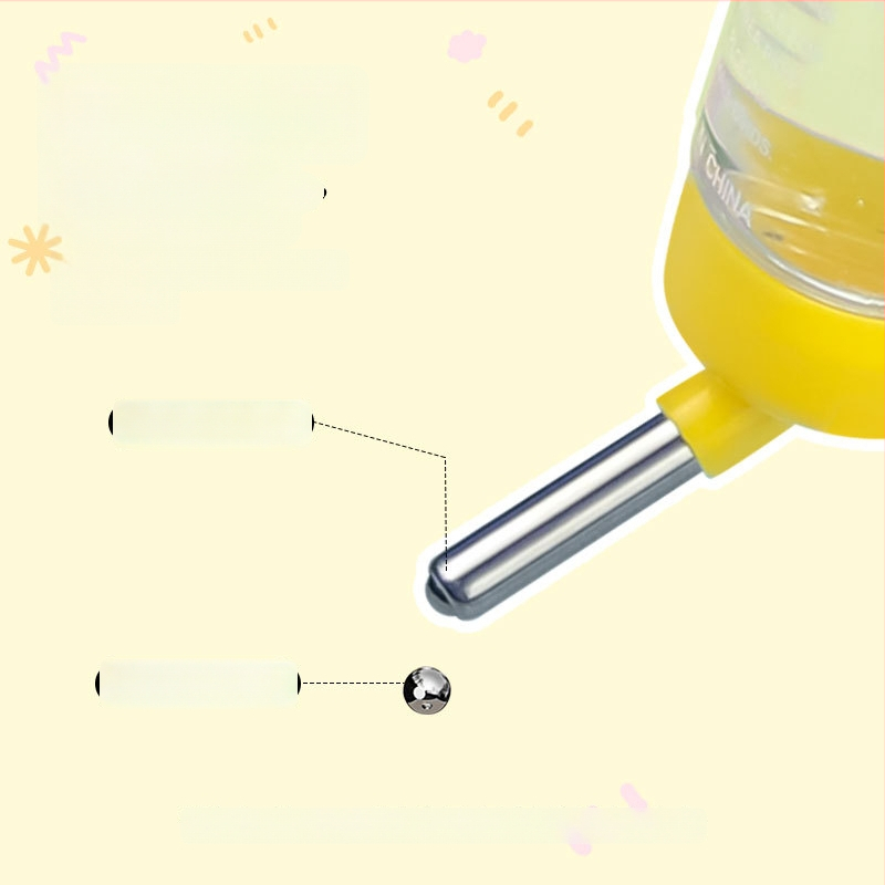 Plastikinis girdymo įrenginys mažiems gyvūnėliams, 60 ml kabantis buteliukas, Hartley prekės ženklas