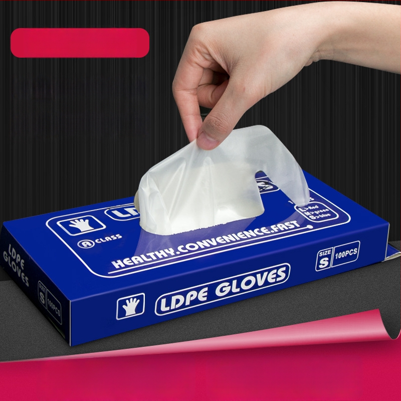 Zhong hongming vienkartinės pirštinės maitinimui